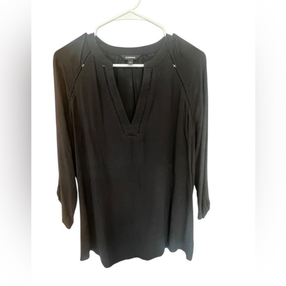 Express Black Blouse